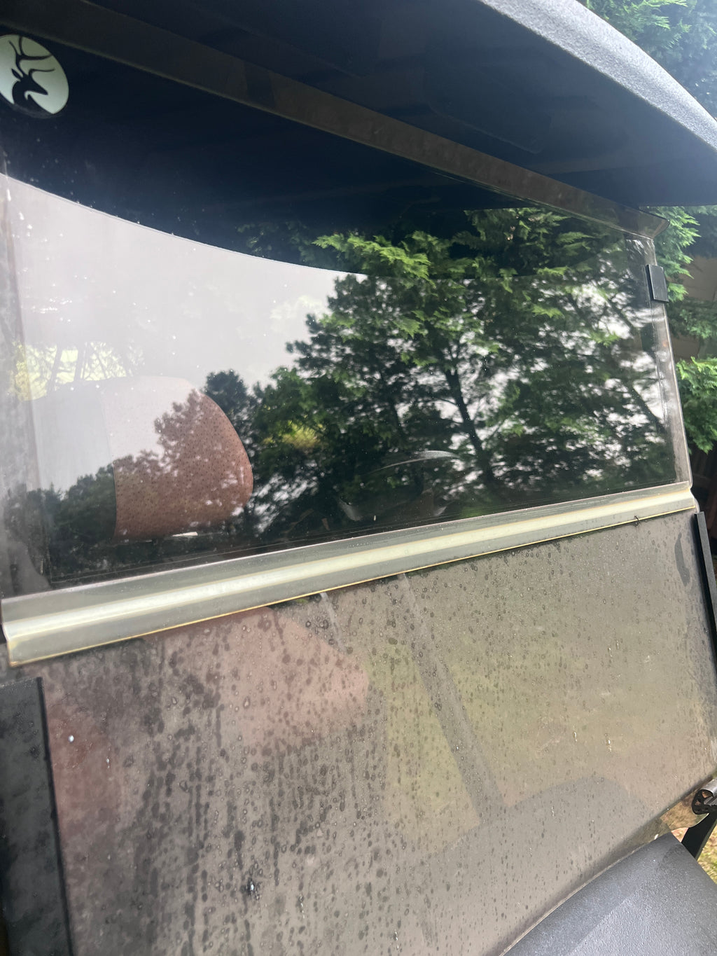 Fog Fighting UTV Windshield Film