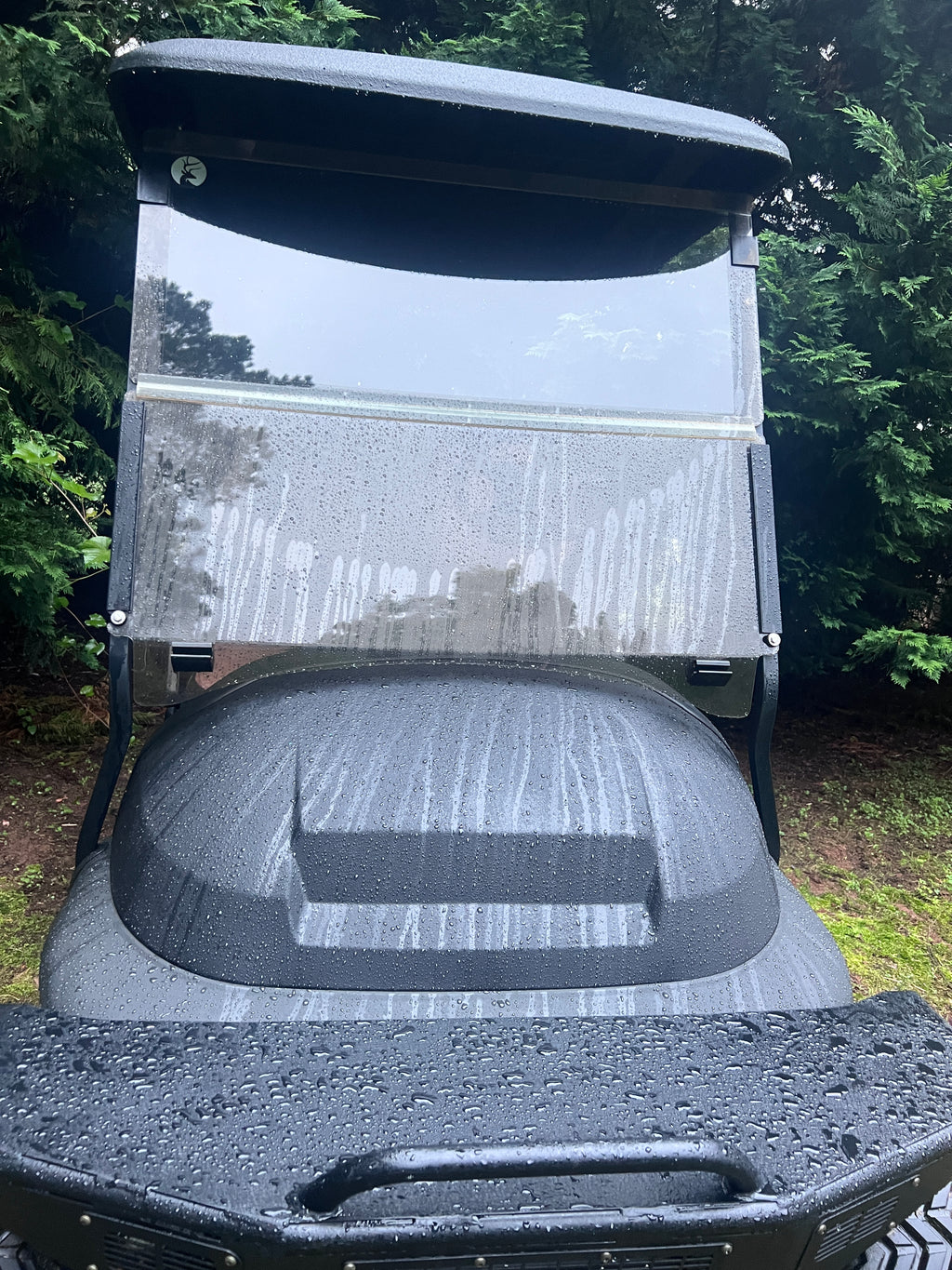 Fog Fighting UTV Windshield Film