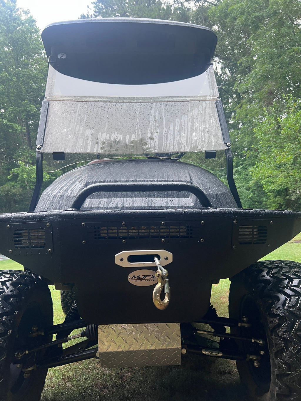 Fog Fighting UTV Windshield Film