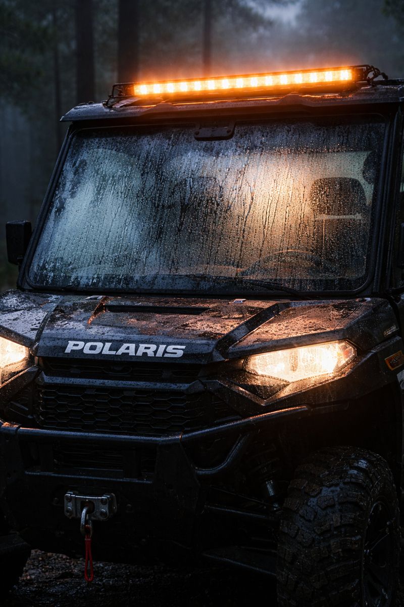 Fog Fighting UTV Windshield Film