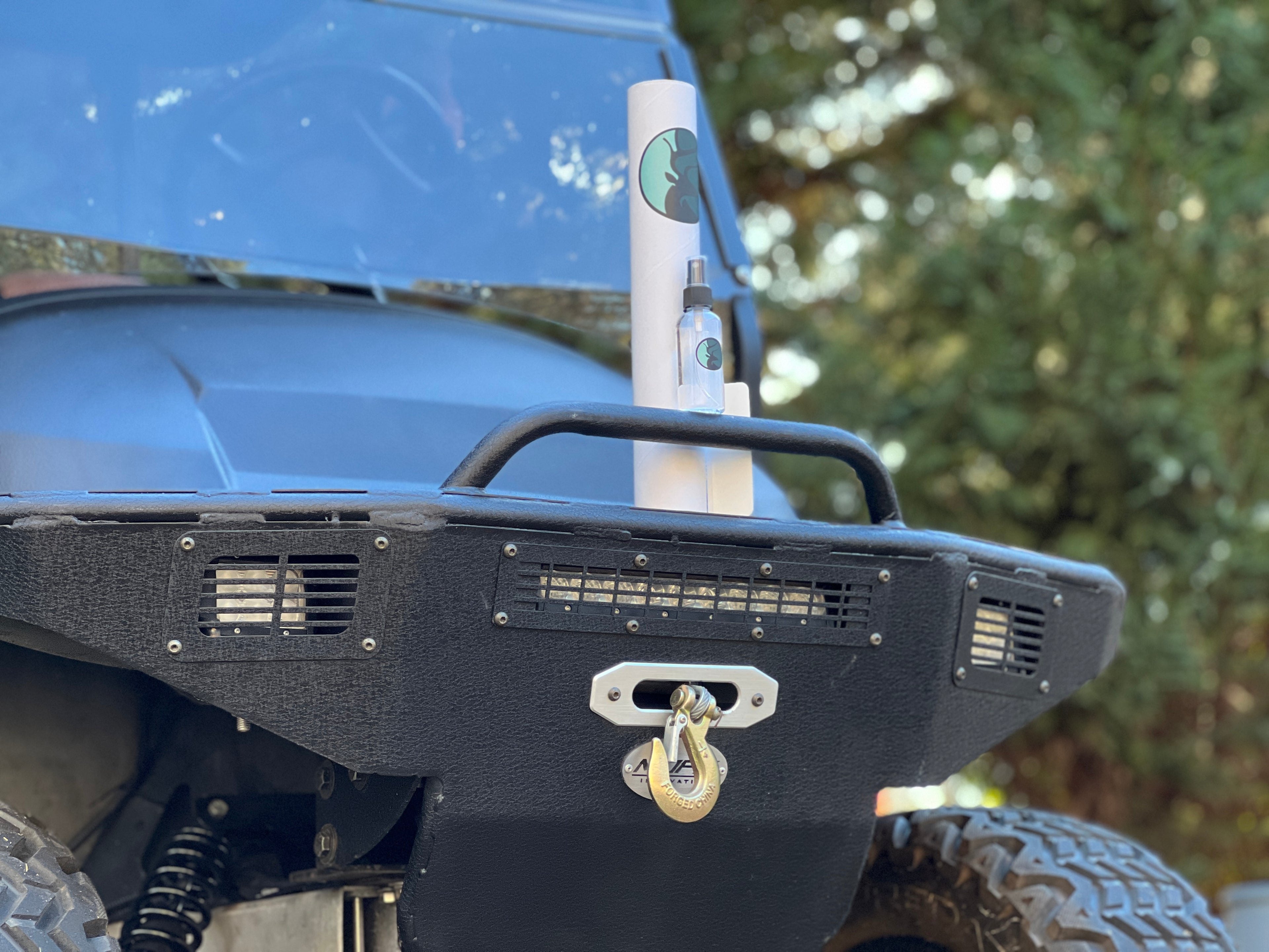Fog Fighting UTV Windshield Film